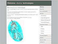 Tablet Screenshot of dotztechnologies.com